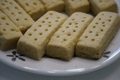 Morning Coffee Biscuits (Shortbread Biscuits) - The Coffee Connect