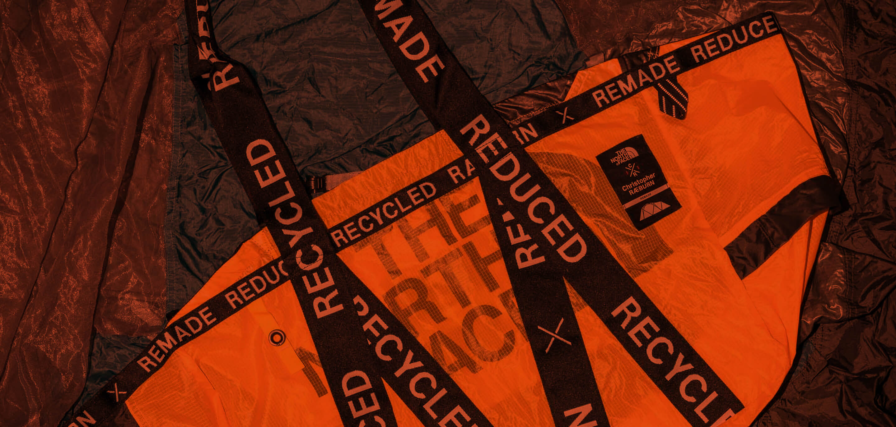 Recycled Tent Material Bags : The North Face x RÆBURN