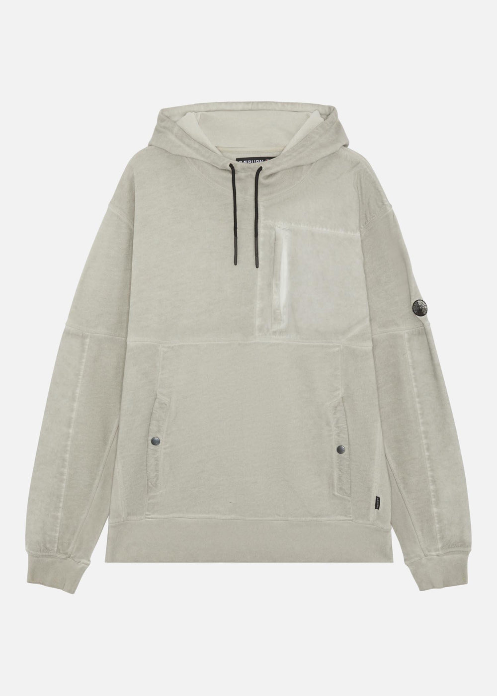 RELAXED HOODIE OFF WHITE - RÆBURN