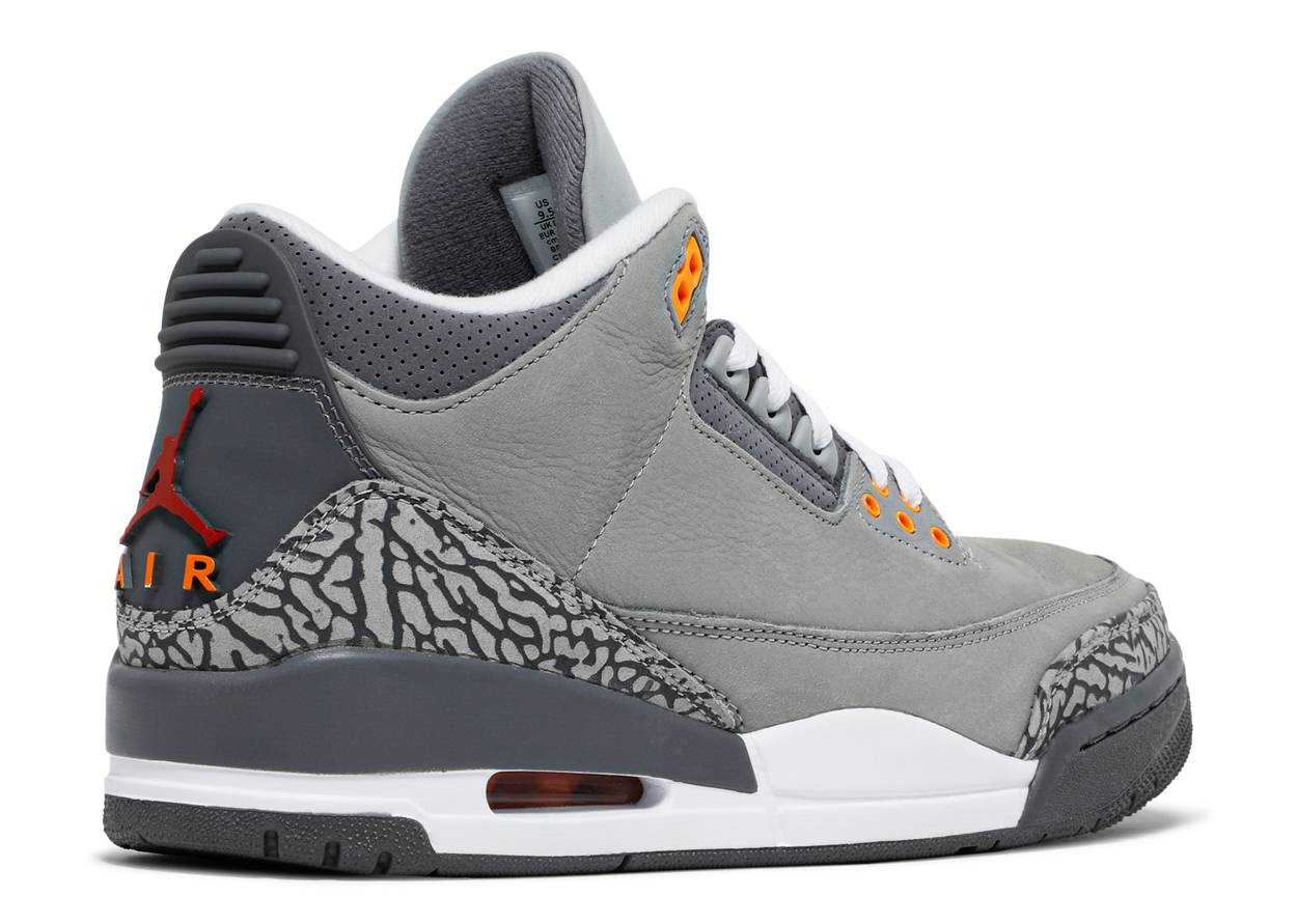 jordan 3 retro grey