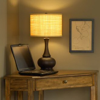 Soft-back lamp shade