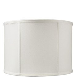 Drum-shaped lamp shades