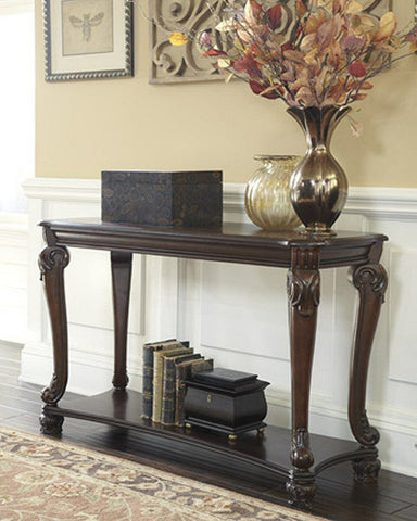 Norcastle Sofa Table Dark Brown