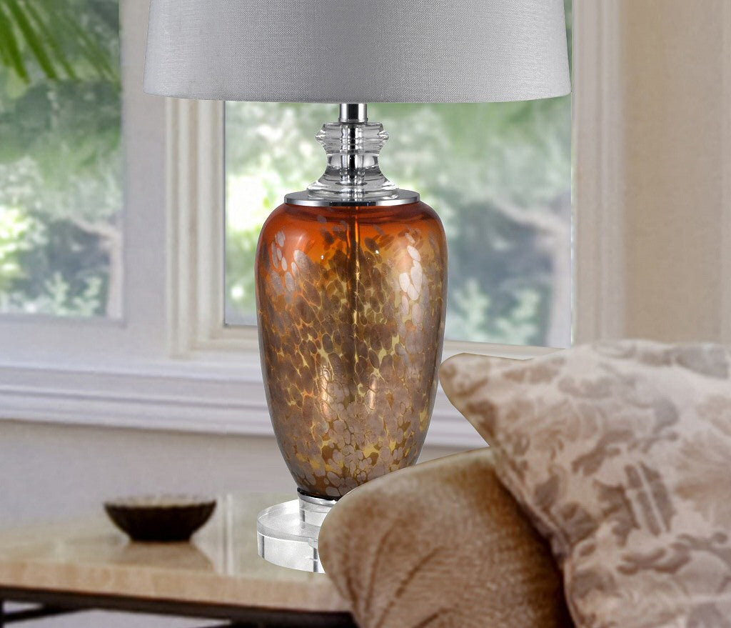 glass table lamps