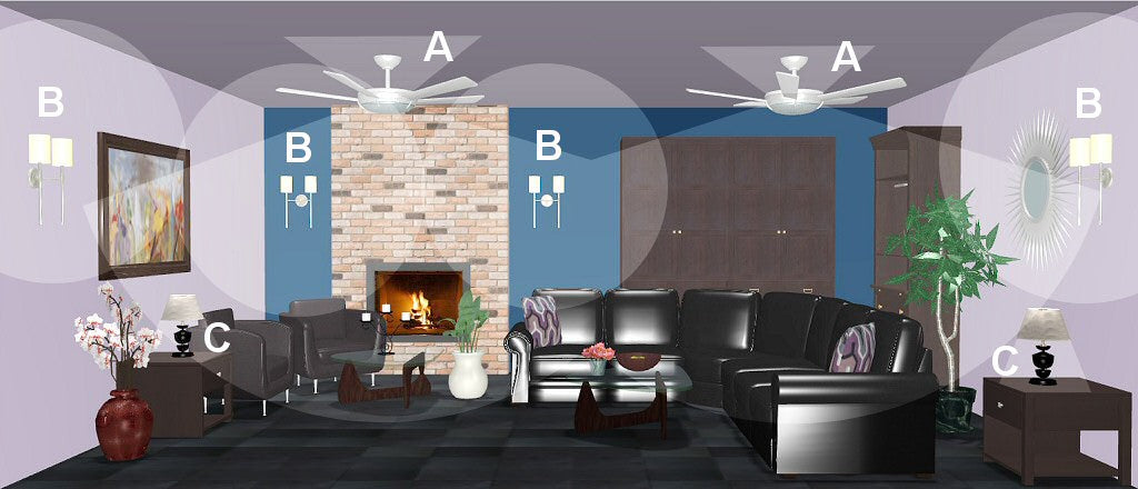 living room lighting design plan 9