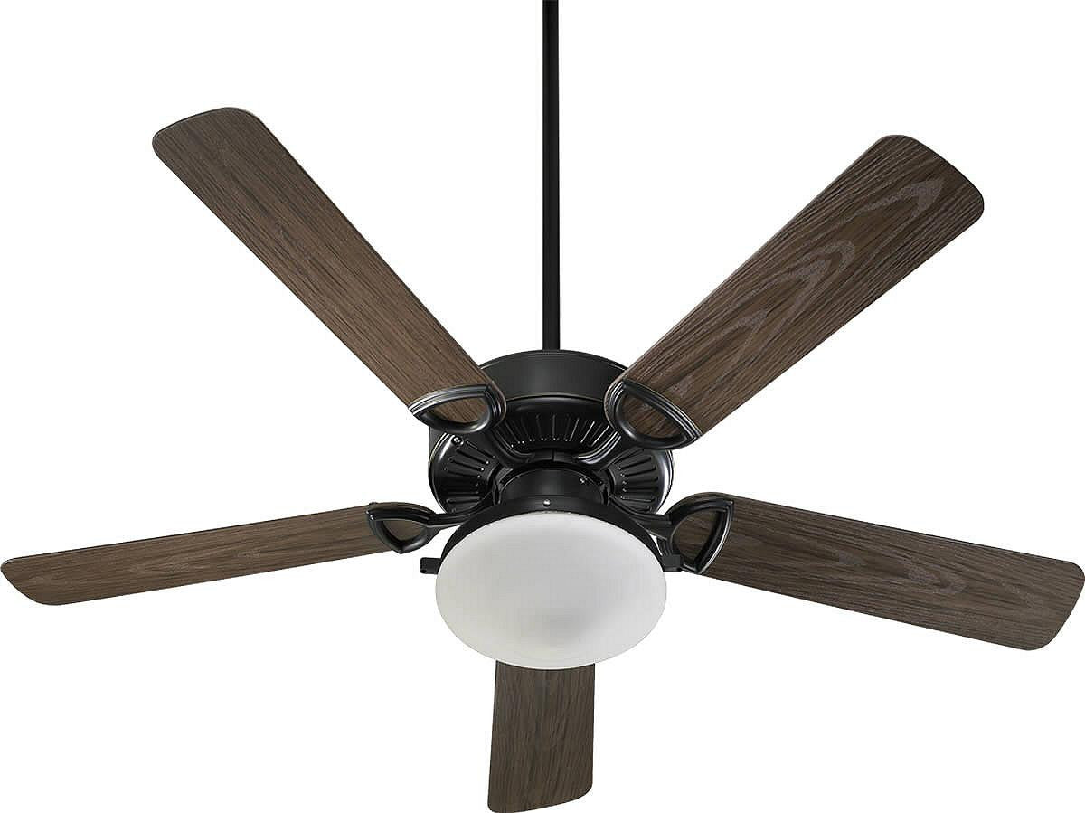 Estate Patio 2 Light Indoor Outdoor 52 Inch 5 Blade Patio Ceiling Fan Old World