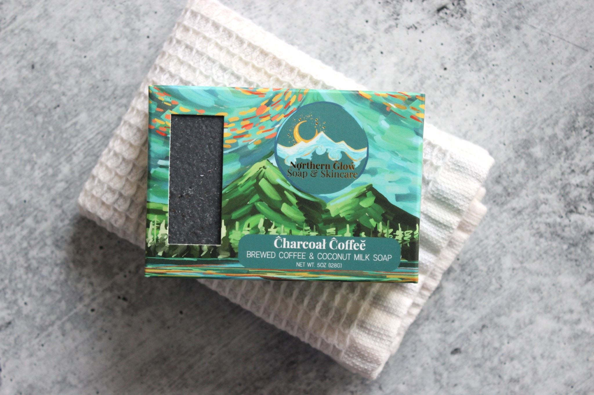 Charcoal Coffee Soap | Exfoliating Charcoal Soap