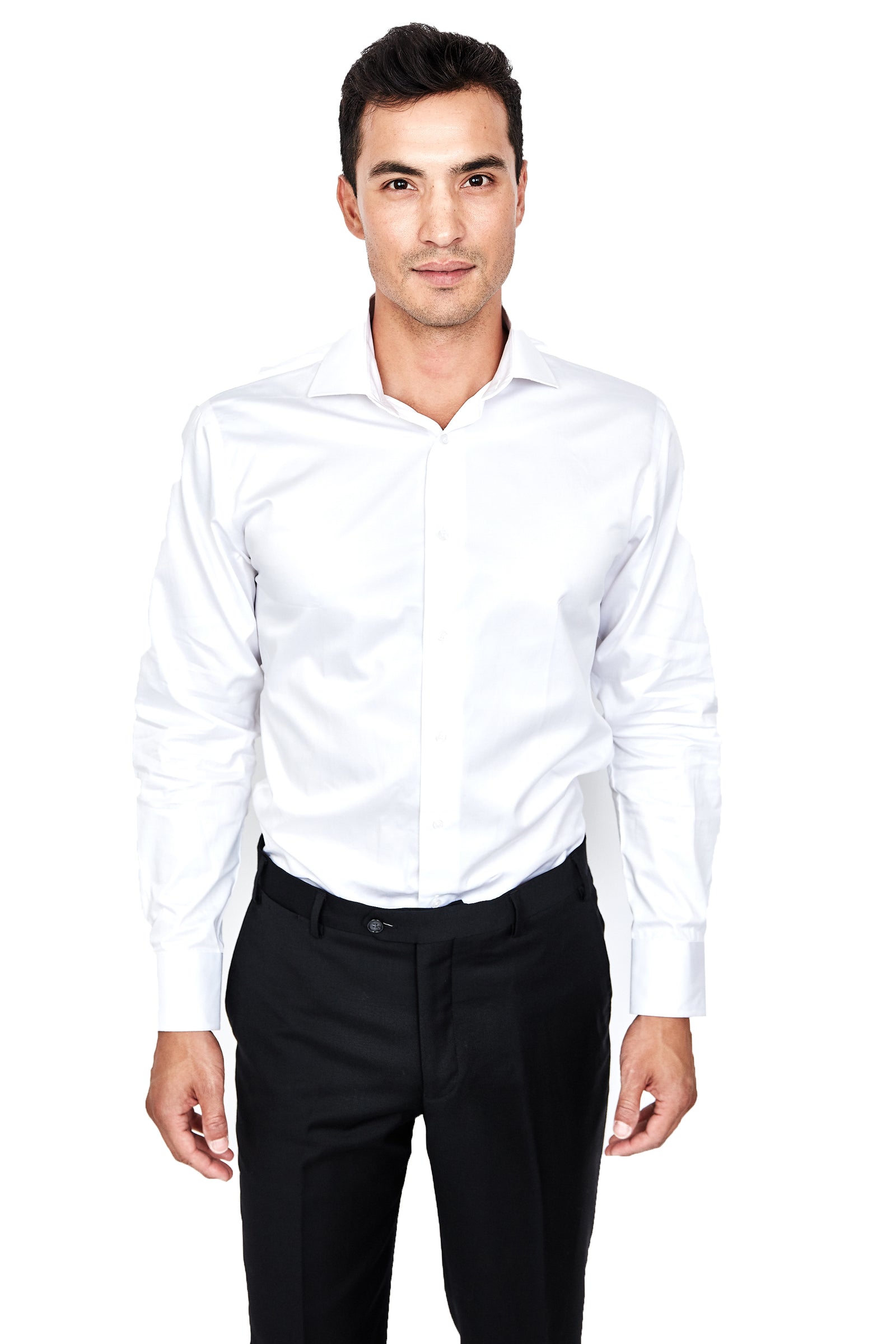 100% Cotton White Shirt - The Suit Spot