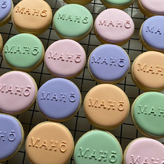 CUSTOM MINI CORPORATE MAHO COOKIES