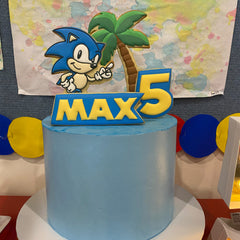 CUSTOM SONIC THE HEDGEHOGE CAKES