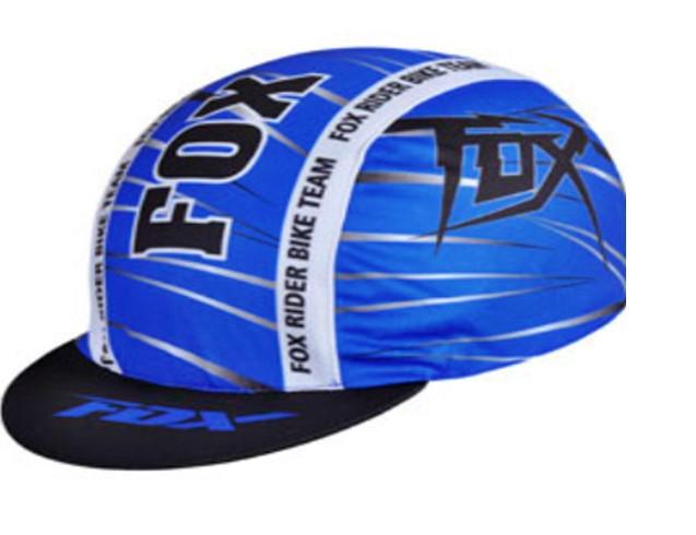 fox cycling cap