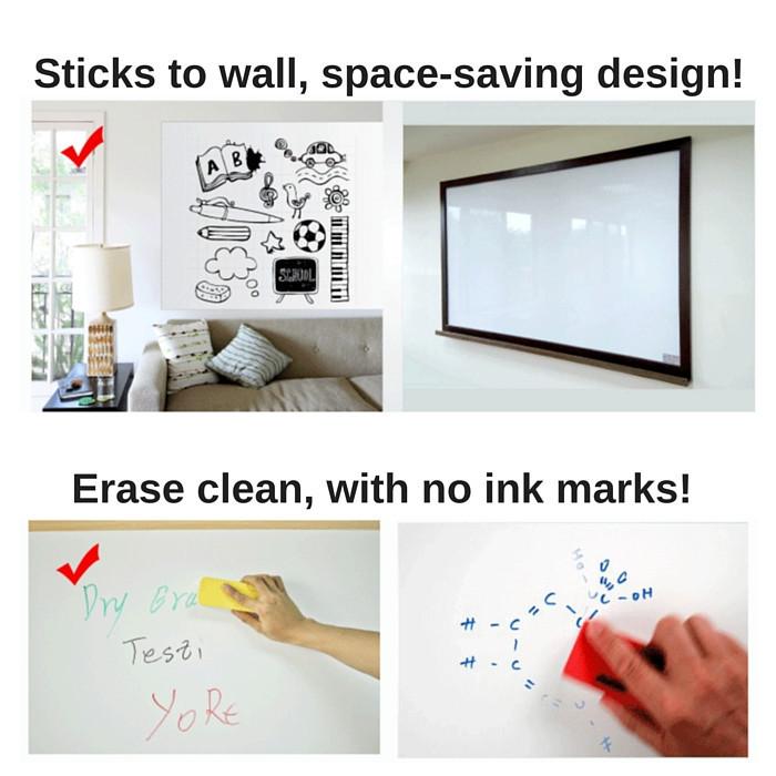 whiteboard wall sticker