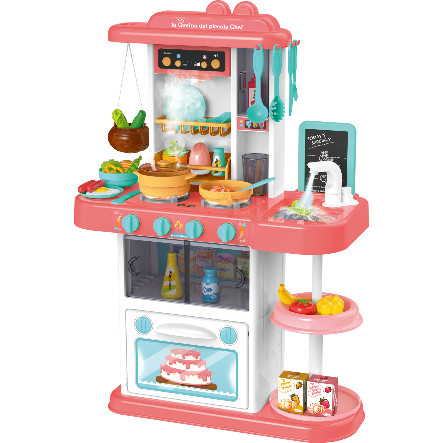 TU GIOCHI - La Cucina del piccolo Chef - h72x51,5x23,5 cm – Shop On Line  Happy Casa Store