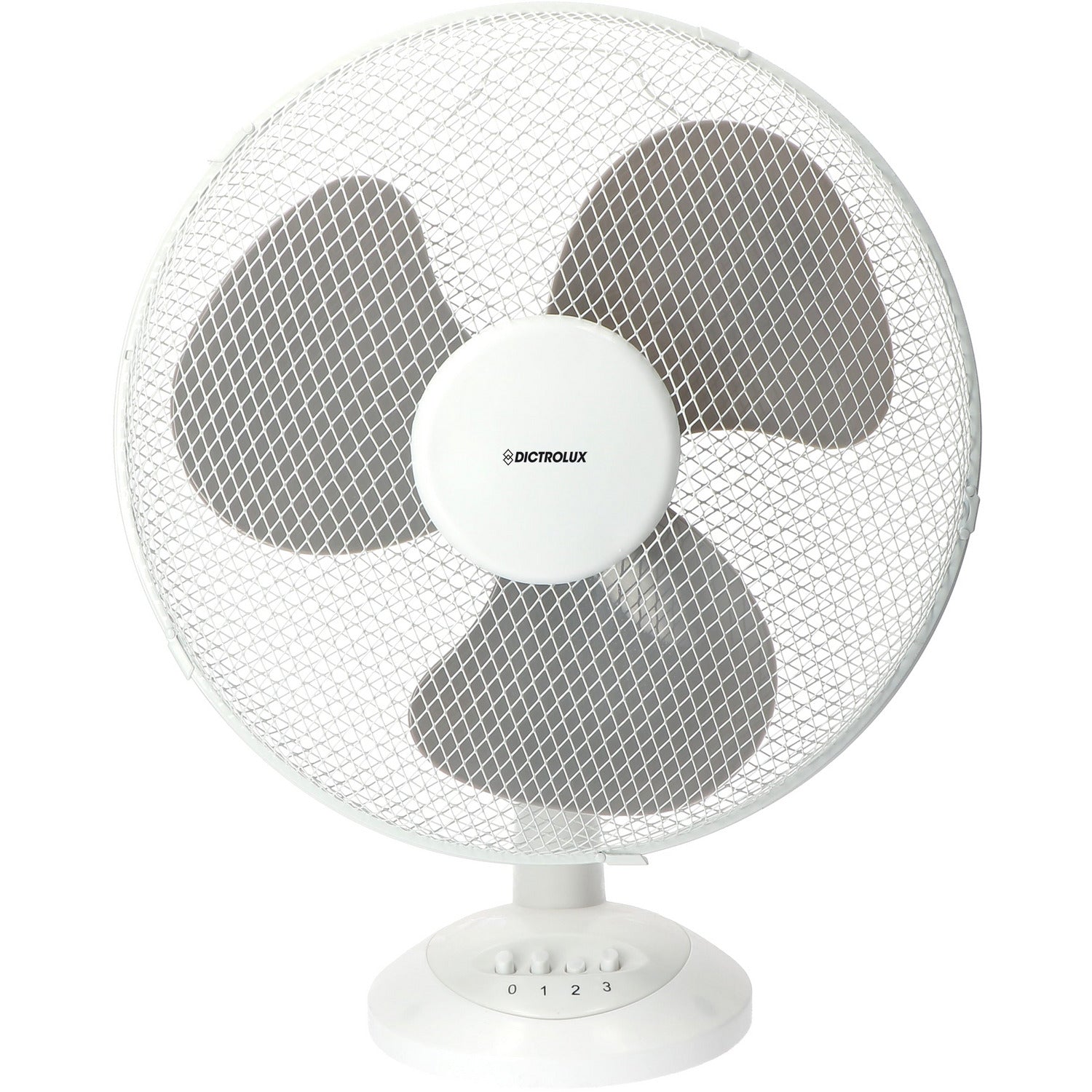 Ventilatore da tavolo PALI Chrome 50w 3 velocità oscillante FABRILAMP