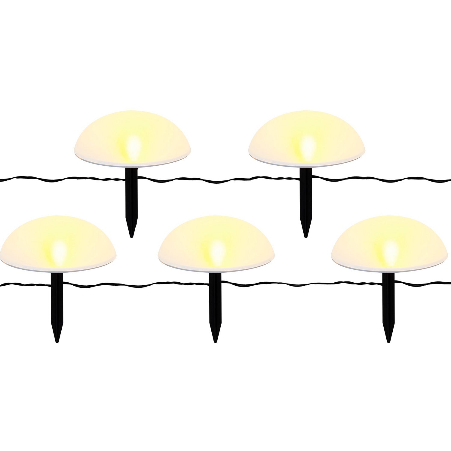 NestX luci solari decorative esterno catena luminosa 200 LED