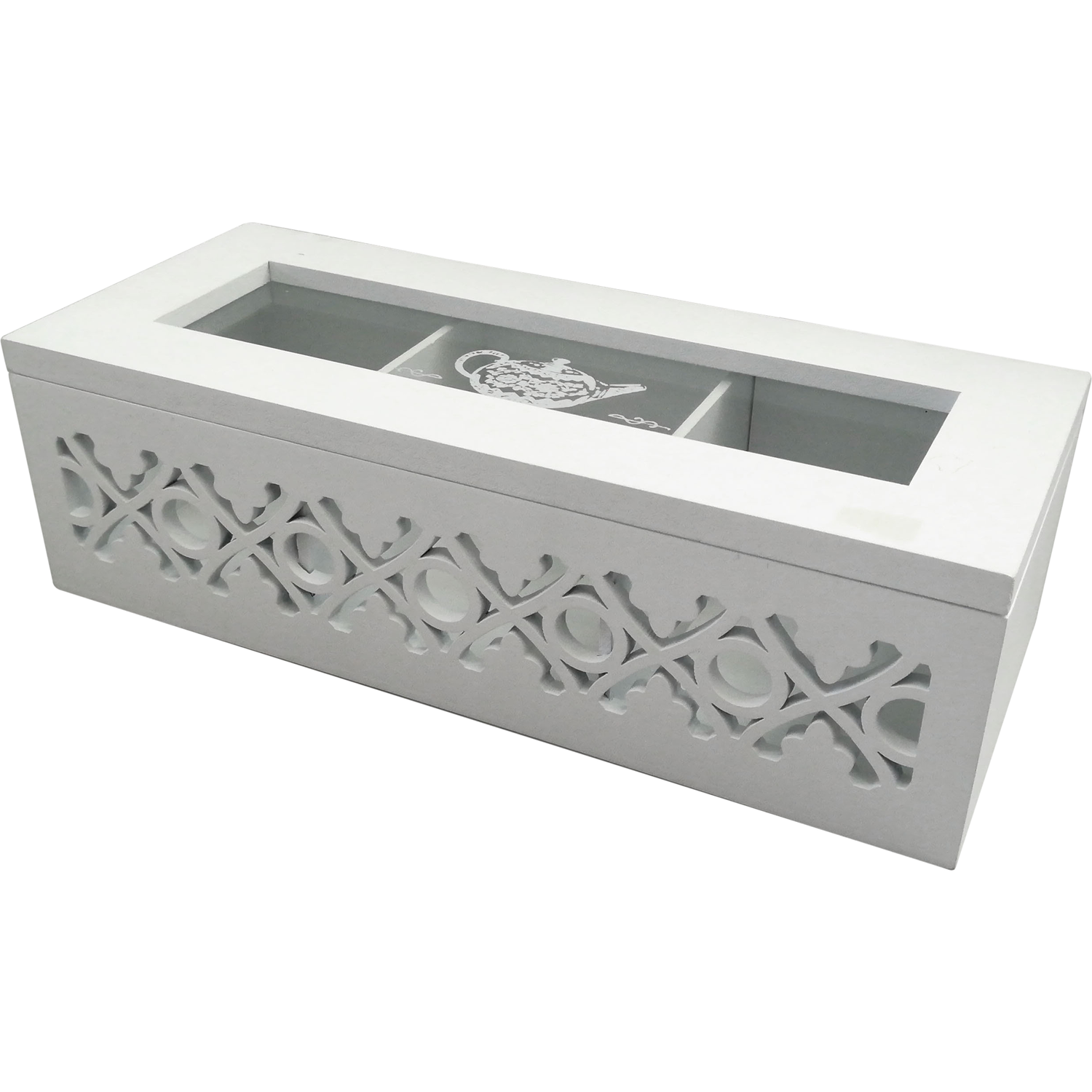 GUSTO CASA - Porta tisane 3 scomparti bianco - h7x24x10 cm – Shop On Line  Happy Casa Store