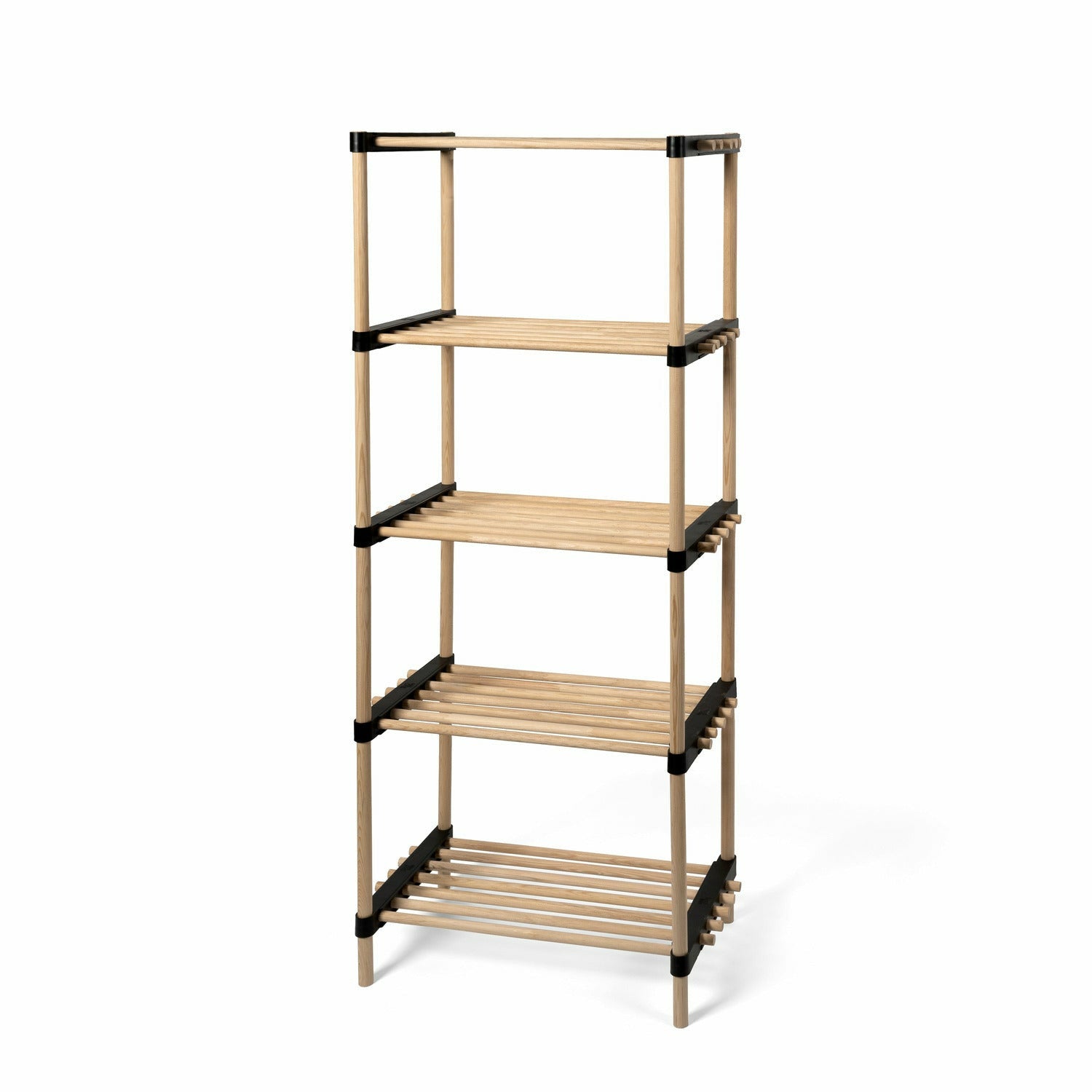 VESTIAMO CASA - Scaffale multiuso 5 ripiani in legno di pino 2 in 1 Li –  Shop On Line Happy Casa Store