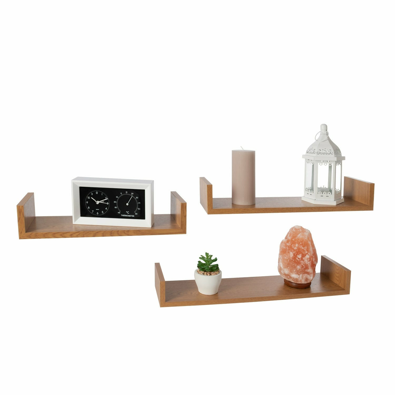 VESTIAMO CASA - Mensole Cubo da Parete in legno bianco - set 3 pezzi – Shop  On Line Happy Casa Store