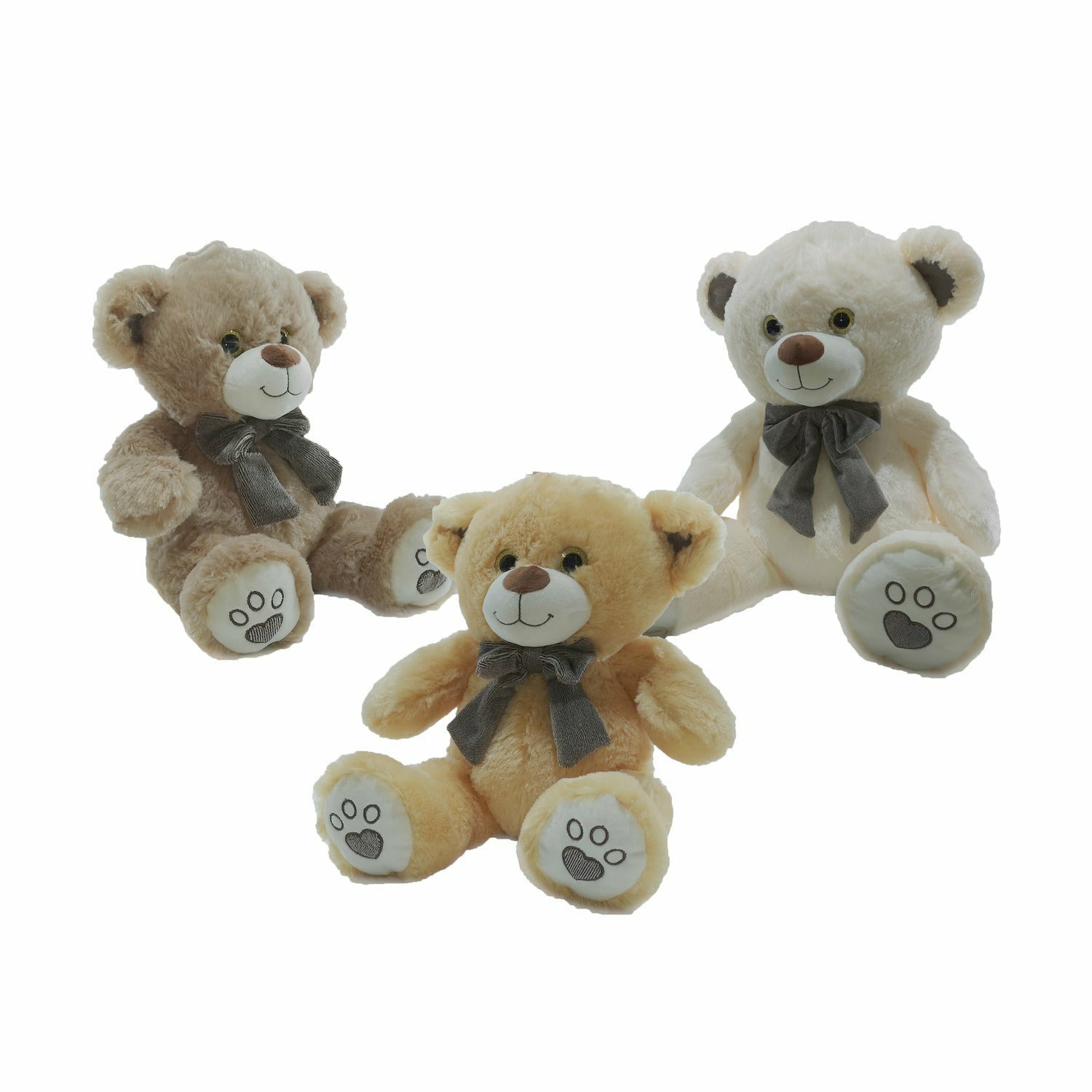 TU GIOCHI - Orsetto morbidoso peluches con fiocco - h36 cm – Shop On Line  Happy Casa Store