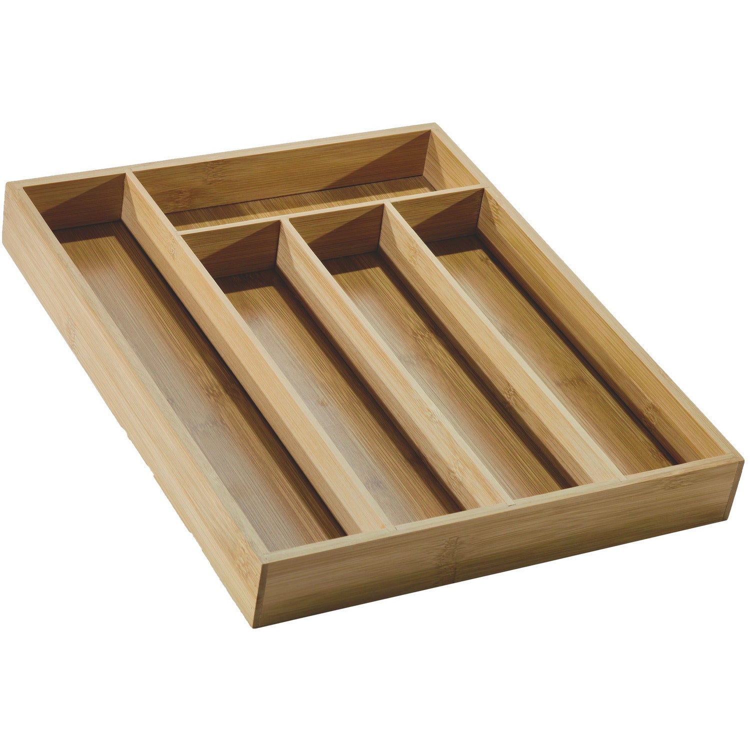 GUSTO CASA - Portaposate 5 scomparti in bamboo - h4,5x37x30 cm – Shop On  Line Happy Casa Store