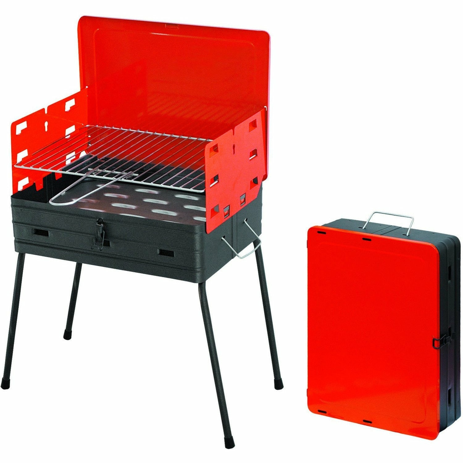 FILCASALINGHI - Barbecue Happy richiudibile a valigetta - h48x40x30 cm –  Shop On Line Happy Casa Store