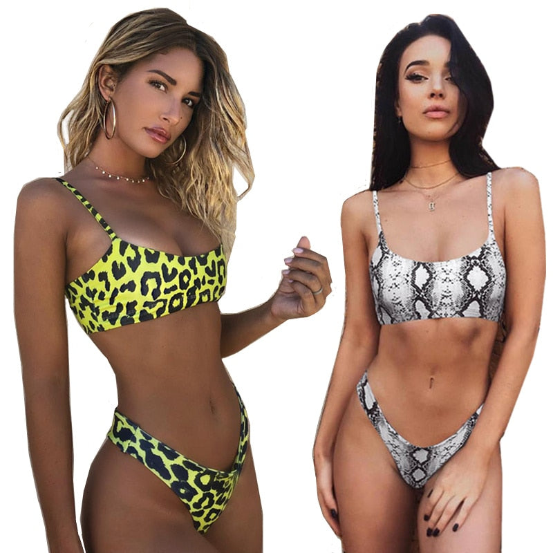 RUUHEE Bikini Swimwear Women Swimsuit Leopard Brazilian Bikini Set Push Up  Bathing Suit Female Summer Beach Wear Biquini 220527 From 12,63 €