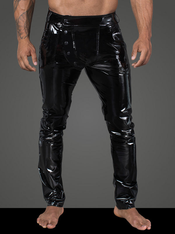 Button Fly PVC Pants – Deadly Couture Inc.