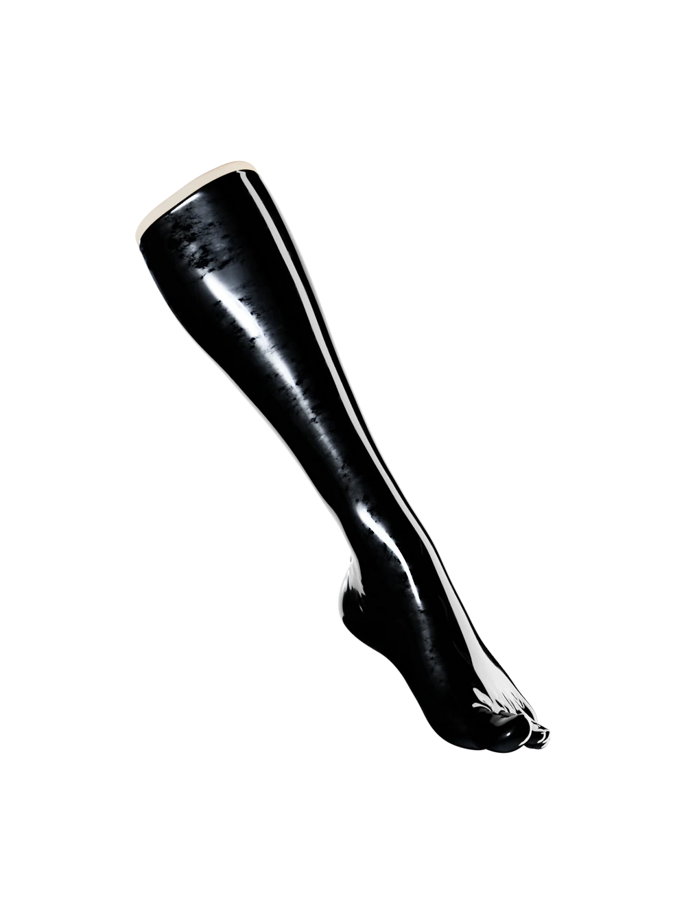  EXLATEX Women's Latex Rubber Thigh High Long Stockings for  Catsuit (Small, Black): Clothing, Shoes & Jewelry