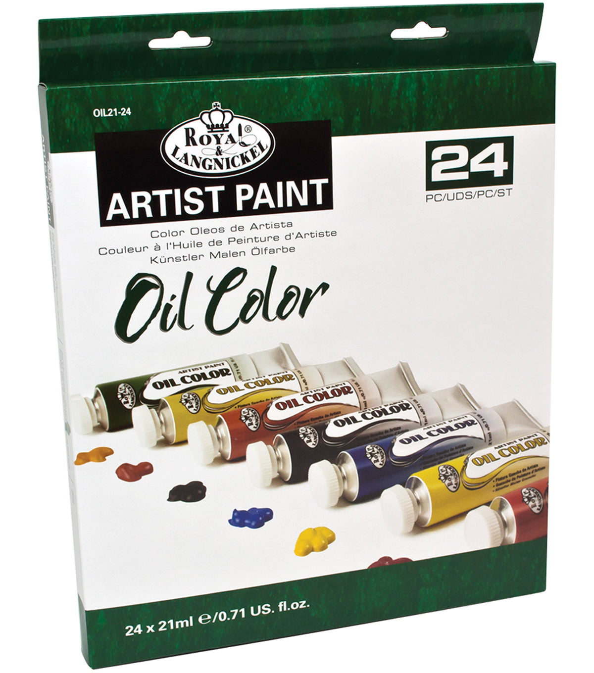 Kingart 12ml Paint Set 24/Pkg - Watercolor