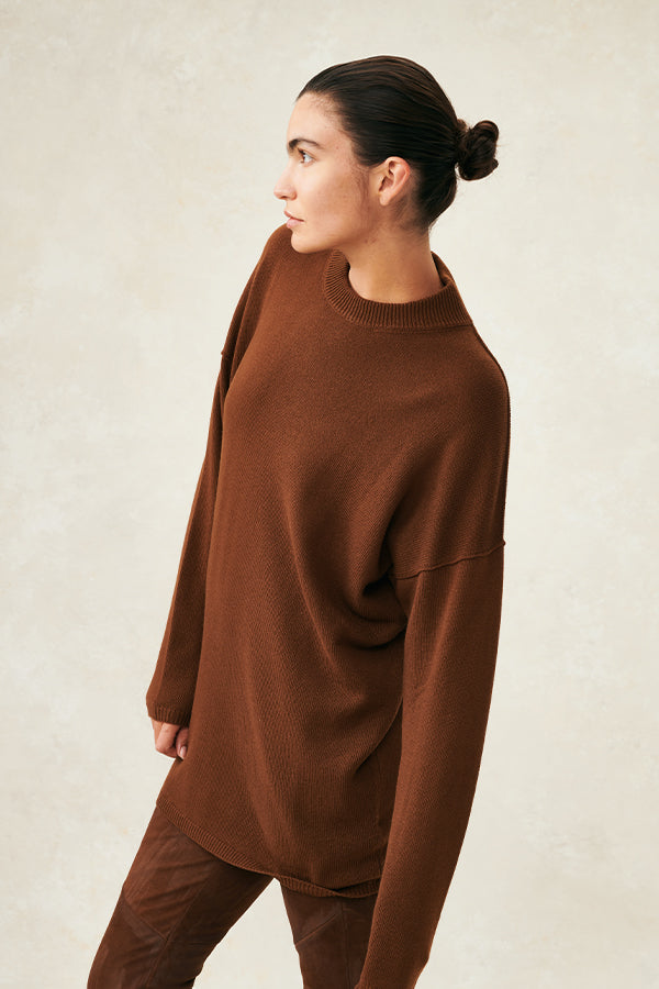 fluctueren geïrriteerd raken Oneindigheid Lofty Cashmere Long Crew Neck Sweater – Urban Zen