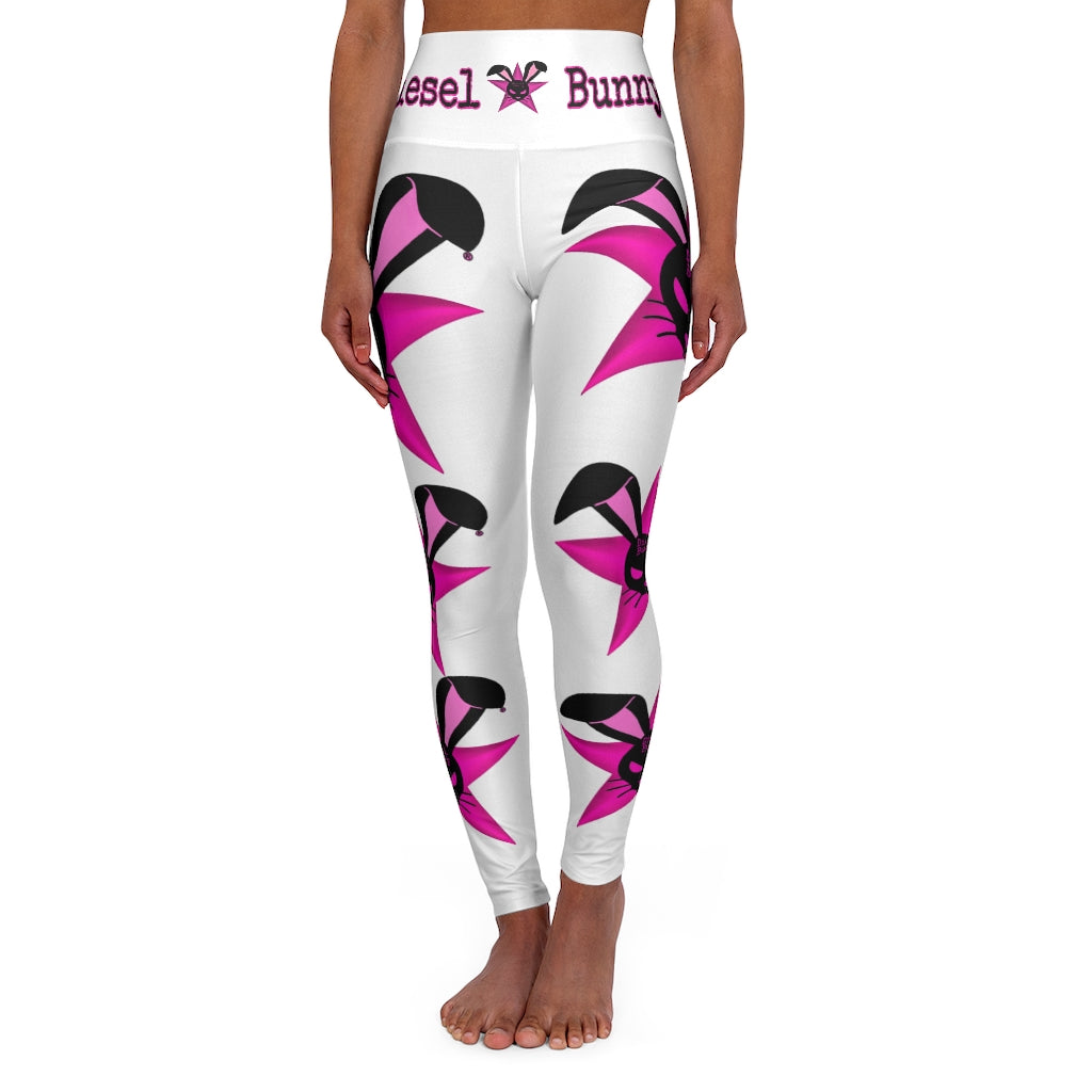 pink star leggings