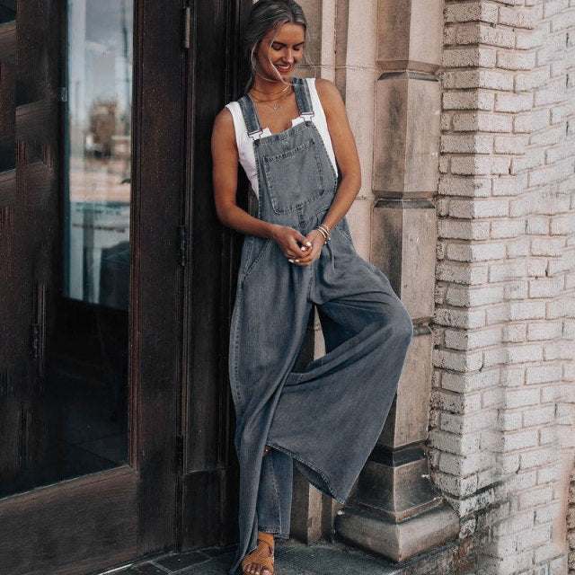 blue skin tight jumpsuit