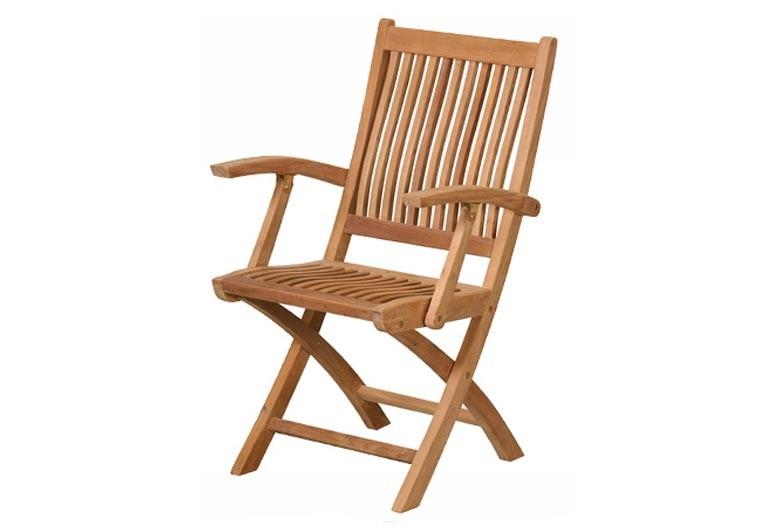 folding arm chair