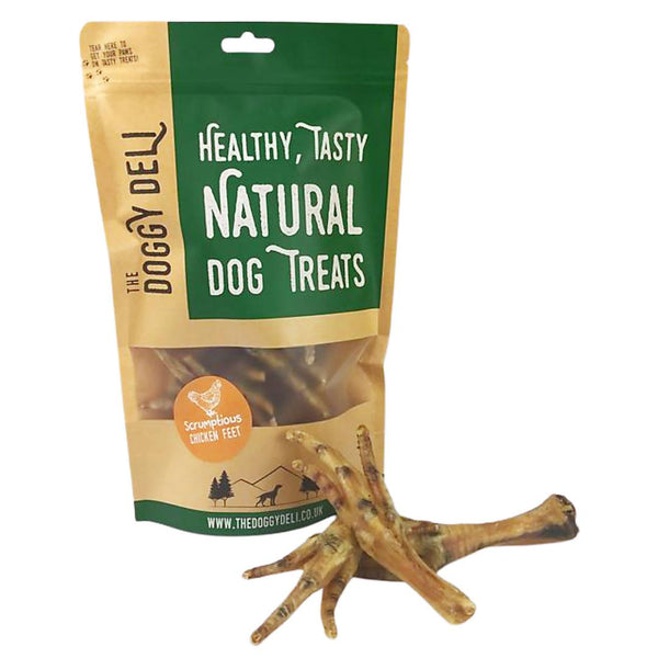 The Doggy Deli - Chicken Feet Treat Chew for Dogs