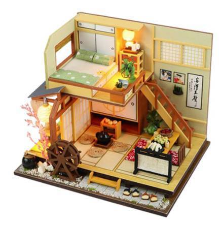 maison miniature dojo japonais