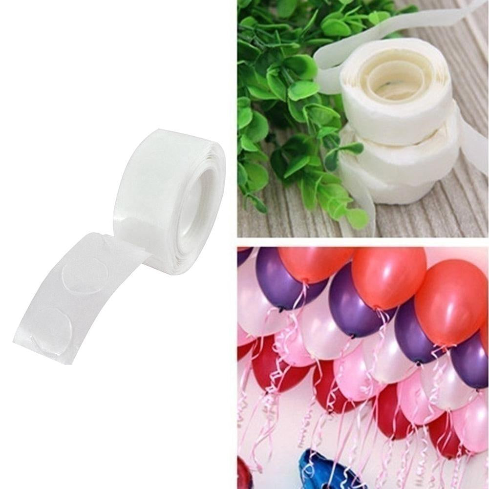 100 Point Glue Point Clear Balloon Glue Removable Adhesive Dots