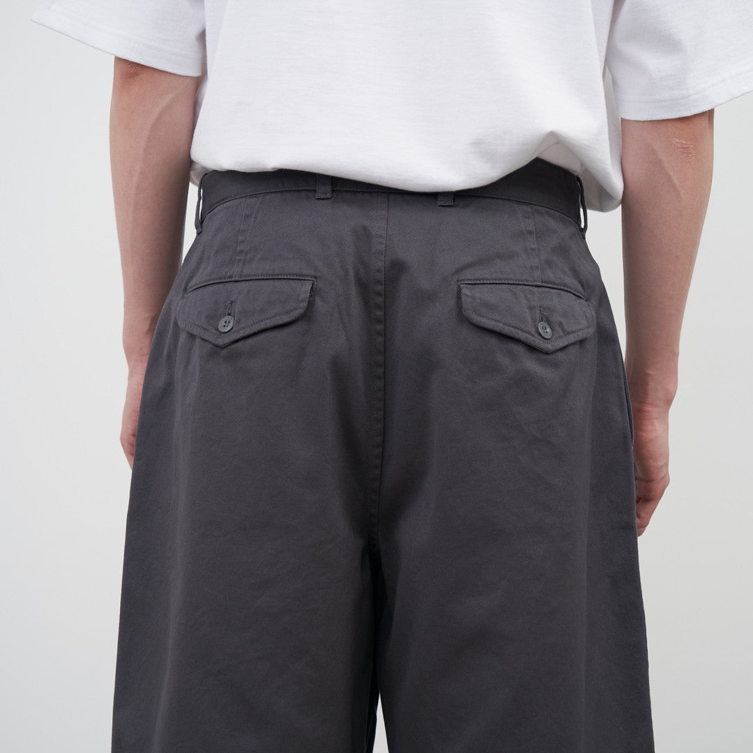 Graphpaper 22ss CHINO TUCK TAPERED PANTS - チノパン