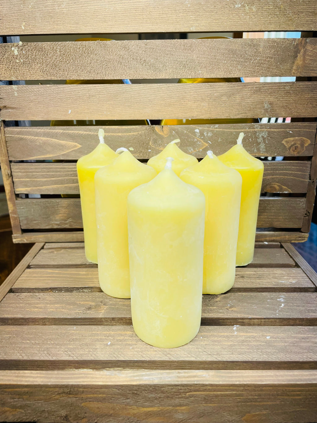 100% Beeswax Candles  Beeswax Pillar Candles For Sale – Ames Farm