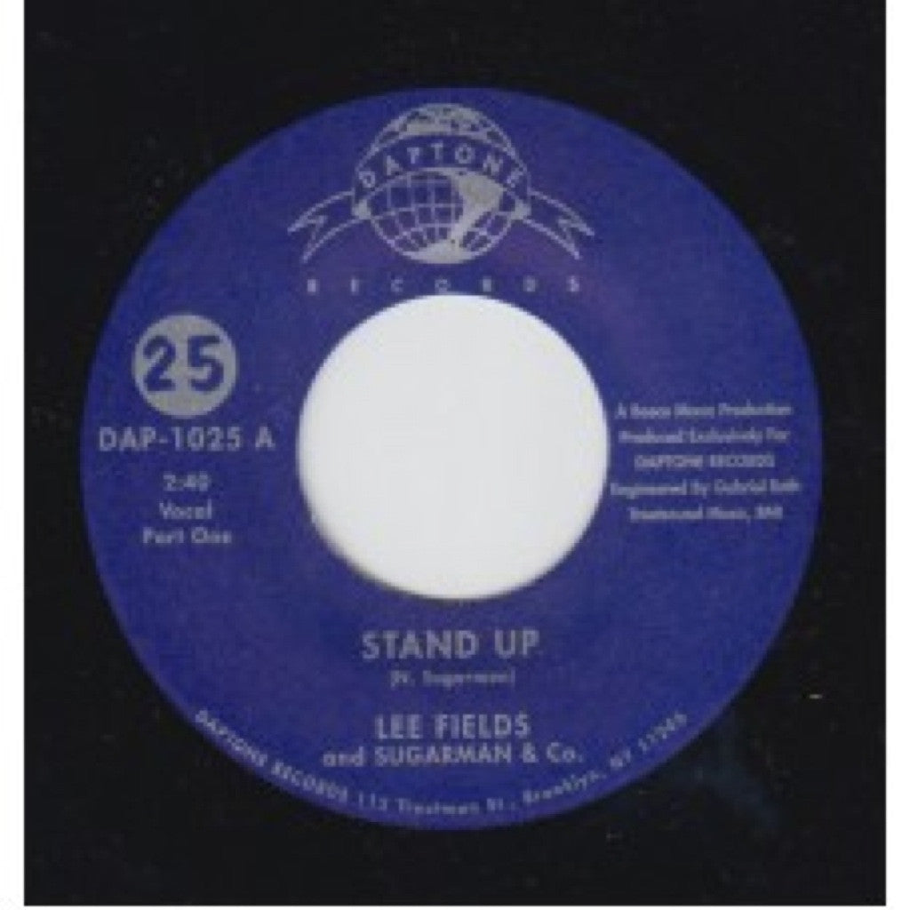 Lee Fields & Sugarman & Co. - "Stand Up / Stand Up Pt. 2" - daptonerecords