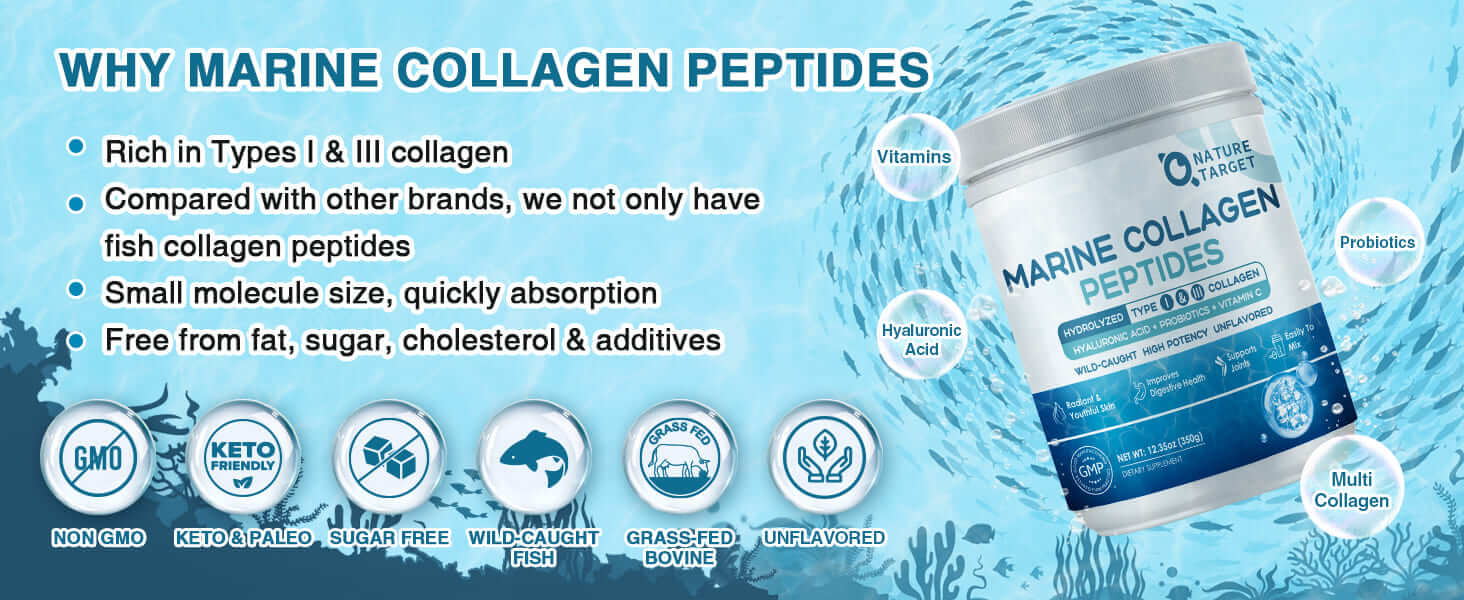 Advantages of Marine Collagen Peptides