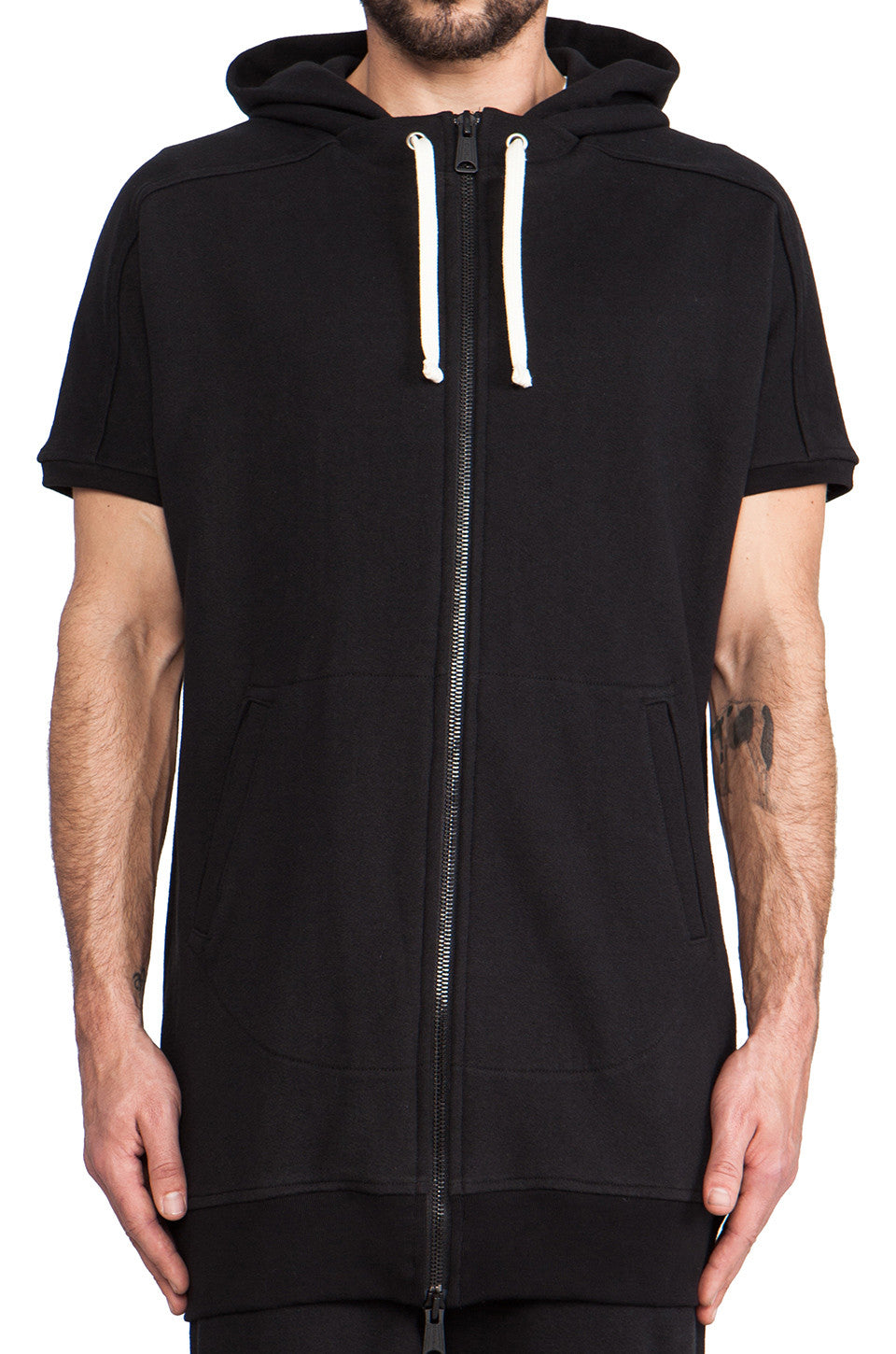 Short Sleeve Zip Hoodie – Lookbook-Classic