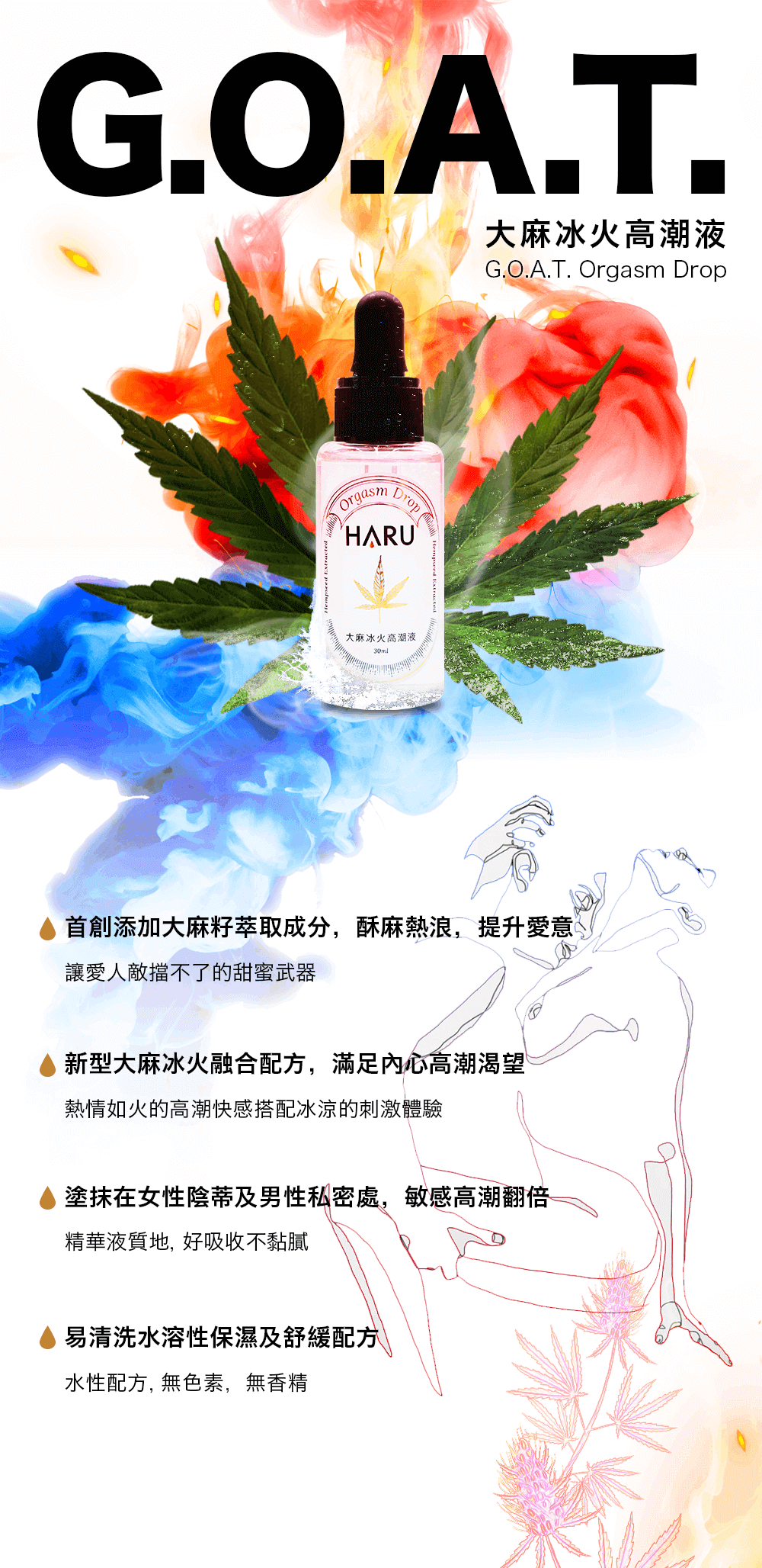 Haru G.O.A.T. 大麻冰火高潮液