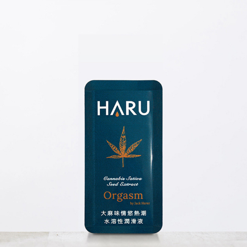 Haru Orgasm By Jack Herer 拋棄式大麻味情慾熱感潤滑液3ml 10 Yokubou優酷寶