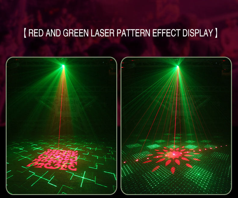 Lumière laser papillon 5 en 1-C6