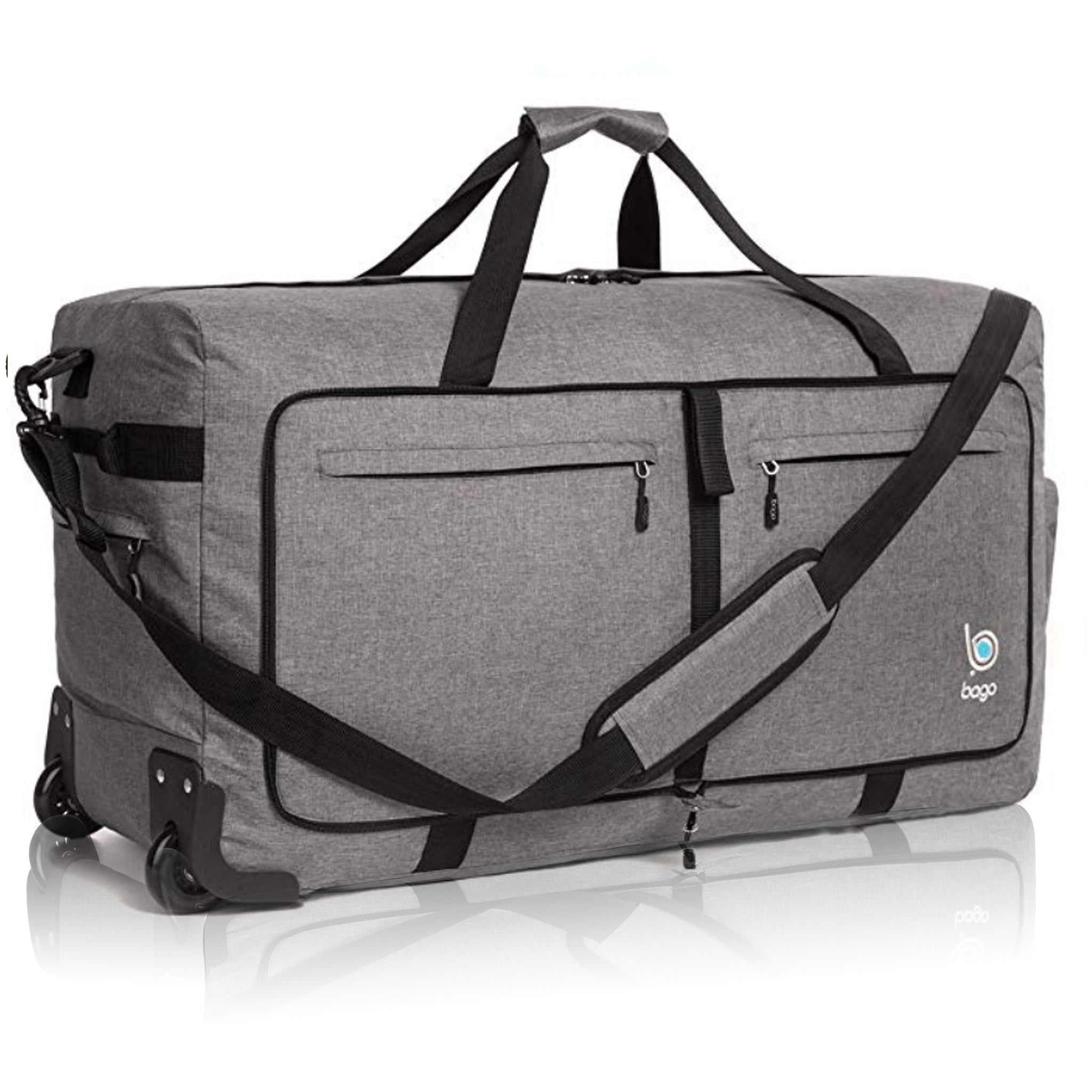mens travel duffle bag with wheels