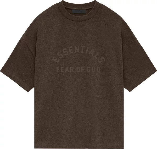 Fear of God Essentials Core Collection Heavy S/S Tee Heather Wood