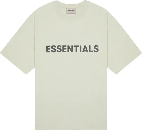 Fear of God Essentials Boxy T-Shirt Applique Logo Alfalfa Sage