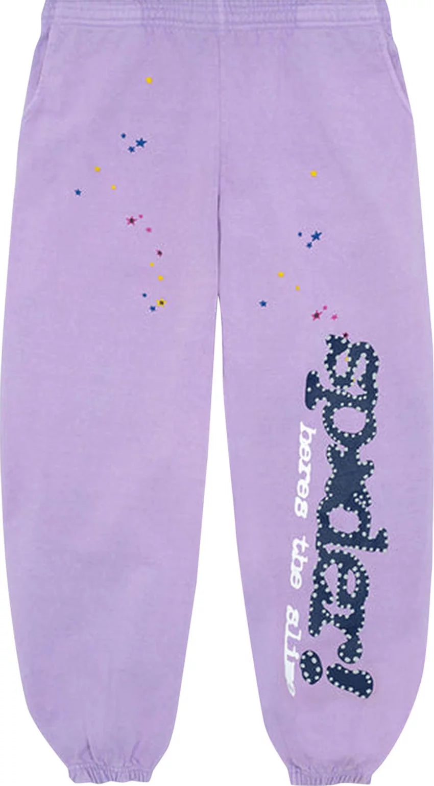 Sp5der Acai Sweatpant Purple