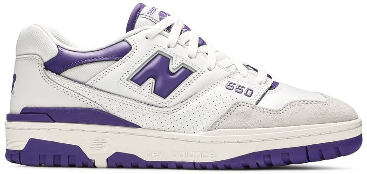 New Balance 550 White Purple