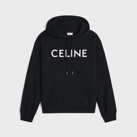 Celine loose hoodie in cotton fleece